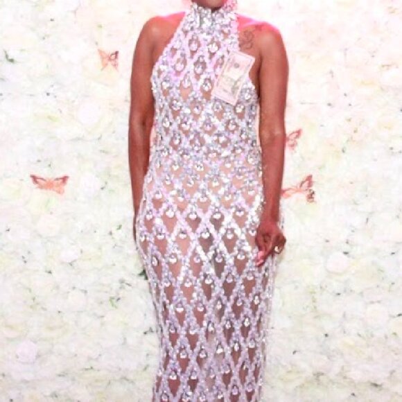 Custom Crystal Gown - Picture 1 of 16